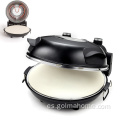 Steak Baking Crepe Round Grill Pan Pizza Marker